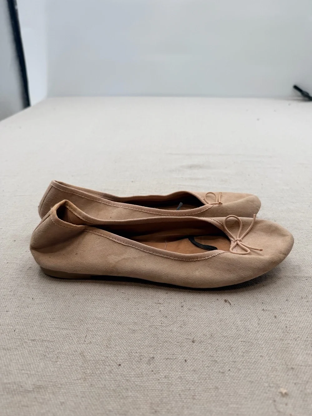H&M Nude  Ballet Flats with Bow